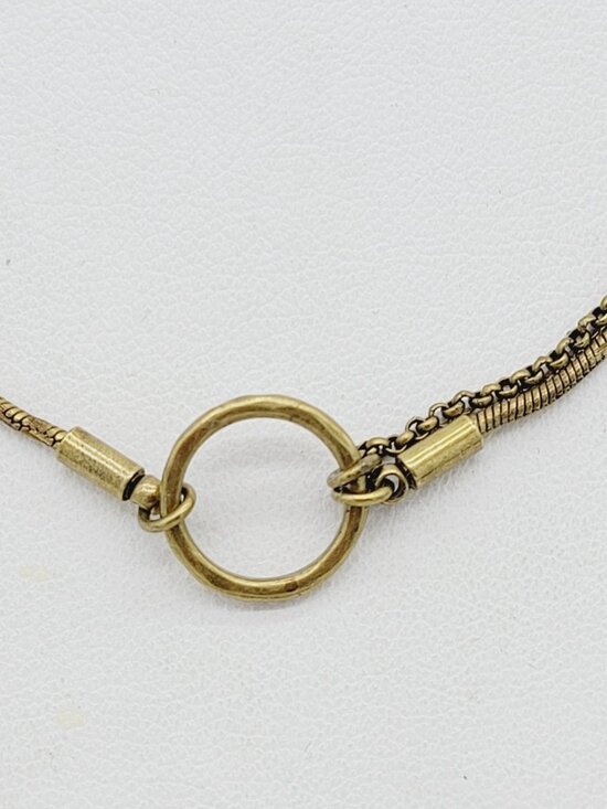 Silpada K & R Brass Basic Concept Necklace 16"-18" Everyday Wear - Picture 2 of 8